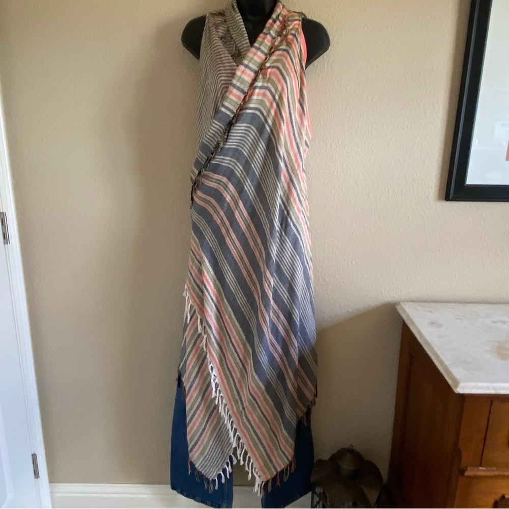 Unique coverup vest scarf